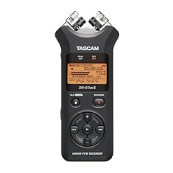 TASCAM リニアPCMレコーダー 24bit/96kHz対応 ブラック DR-07MKII