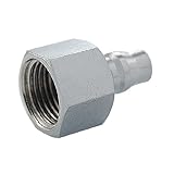 uxcell　エアクイックカプラー　コネクタ　メススレッド　PF40　20mm