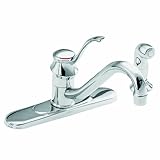 Moen /洗面87440クロム1－ハンドルキッチン蛇口&スプレー ツイン 87440 1