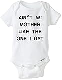 Ain ' t No母Like the One I Got Funny Baby Onesie blakenreag赤ちゃん男の子女の子服 カラー: ホワイト
