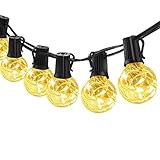 LEDストリングライト イルミネーションライト バブル型 防雨 E12 ソケット 30個150LED電球 10M 延長連結可能 電球色 クリスマス 結婚式 パーティー アウトドア 電飾 B-right