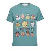 [Lahrhsser] コジコジ Tシャツ ジュニア 半袖 優しい肌触り Tシャツ キッズ ファッション ゆったり アニメ カジュアル ユニセックス グッズ 子供 夏 スポーツシャツ