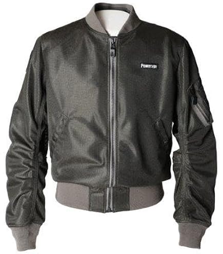 POWERAGE パワーエイジ ジャケット グレー系 M バイクウェア メンズ