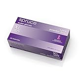 Medline CAR1064 Spruce Non-Sterile Powder-Free Latex Exam Gloves, 9.5 Length, Extra Large, Beige (Pa