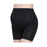 Cozy Maker（C&M）マタニティショーツ 下着 妊婦 パンツ インナー レース 2枚セット (L, ブラック+ブラック)