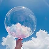 All Trust バルーン ボボバルーン 透明バルーン 透明 風船 お祝い 誕生日 結婚式 50個セット(20㎝)