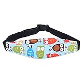 チャイルドシート ヘッドバンド ベビー 子供　キッズ　固定ヘッド　サポート 頭 首 支える バンド 調節可能 大人も使用可能　星柄 フクロウ柄　車柄Gaorui（ガオルイ）