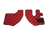 TURN サムロマット運助セット フロアマット №53 三菱フソー2t ジェネレーションキャンターワイド レッド 63181250