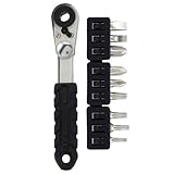 GreatNeck 51063 Mini Ratchet and Bit Set 10-Piece [並行輸入品]