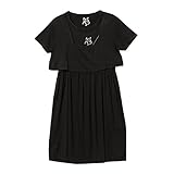 (メリアビームス) merrier BEAMS / 1et1 font3 アンエアン フォントロワ / RASTEL セットアップ (授乳対応) 67260274755 1(M) BLACK