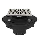 Rohl sdci3 – 3144pn装飾シャワーDrain、モザイク、ポリッシュニッケル