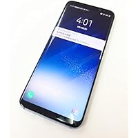 白ロム　AU Galaxy S8 SCV36　コーラル ブルー