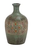 Benzara Antique Styled Francisco Terracotta Vase [並行輸入品]