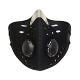 WOLFBIKE anti-pollution Cityサイクリングマスクmouth-muffleダストマスクスポーツフェイスマスク ブラック BE107