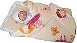 BlueberryShop Classic with Pillow Swaddle Wrap Blanket Sleeping Bag for Newborn baby shower GIFT 100