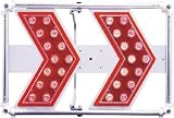 [8184846]仙台銘板　軽量型矢印板　ＬＩＧＨＴ　Ｈ４００×Ｗ６００ｍｍ　赤ＬＥＤ 3093102