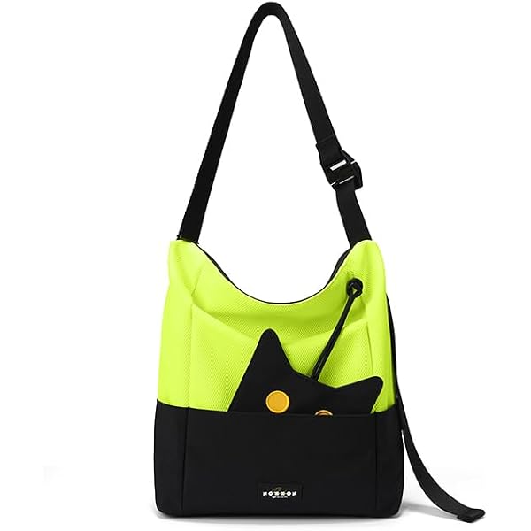 Amazon | [NOXXON] 猫モチーフ ねこデザイン 2WAYトートバッグ