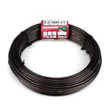 盆栽用アルミ線500g巻 2.5MM ブロンズ 太さ:2.5mm