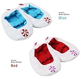 【今治タオル認定商品】アニマル　ベビーシューズ　ブルー