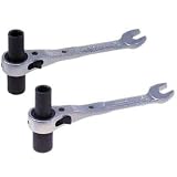 松阪鉄工所 吊バンドレンチ 1052am ソケット:10・13×スパナ:12mm