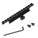TOUFEIYUAN M4 / M4A1/M16 キャリングハンドル用 マウントベース 20mmレイル拡張 ピカティニーベース ハイレールマウント20㎜レール対応 (ハイレール)
