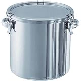日東金属工業:日東 ステンレスタンク ストレートクリップ式密閉タンク(フタ付) 80L CTH-47 型式:CTH-47