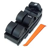 パワーウィンドウスイッチ 適合 ワゴンR MH21S(後期) MH22S MRワゴン(MR Wagon) MF22S アルト HA24S セルボ(Cervo) HG21S 運転席用 交換 16ピン