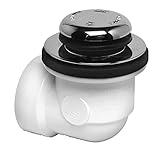 Oatey P7224B Dearborn Brass Half Kit Schedule 40 PVC Touch-Toe Stopper, Chrome [並行輸入品]