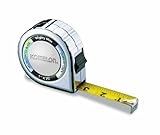 Komelon 525C Mighty Mite Nylon Coated Steel Blade Tape Measure 1-Inch by 25-Inch Chrome Case [並行輸入品]
