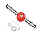 Fenteer トリマーヘッド　芝刈り機部品　トリマーアクセサリー　ブラシカッター　メタル　
