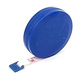 uxcell テープメジャー　巻き尺　テーラー定規0-1.5M 　プラスチック定規　測定工具　プラスチック　ブルー