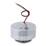 Mutuer 全周波数共振スピーカー50MM2インチ振動ストロングバスラウダースピーカーコンピューターラップトップMP3MP4など（1個）(4 Ω 25 w)