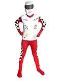 Kids Racer Morphsuits Childs Costume Large 4'6 - 5' (135cm - 152cm) [並行輸入品]