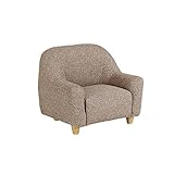 arne ミニソファー 1人掛け キッズソファ 子供用 布張り Petit 1P ブラウン