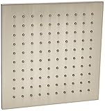 ジョーンズStephens s0194bnつや消しニッケル8インチSquareコンテンポラリー雨ヘッド