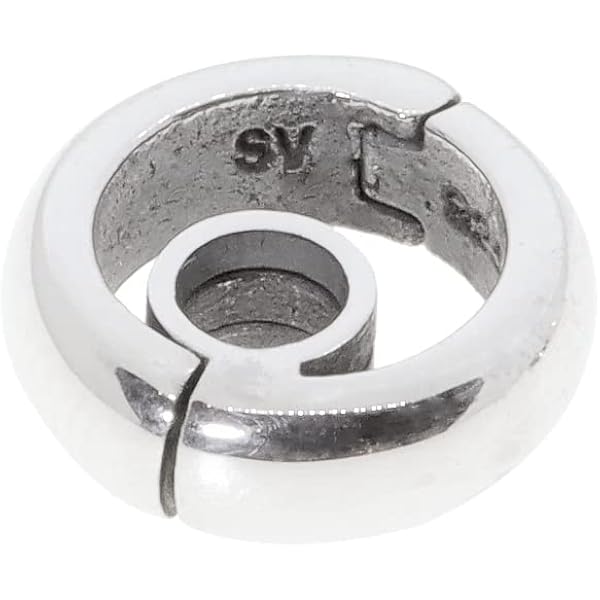 Amazon | シルバー925 シンプル リングホルダー リング 指輪を