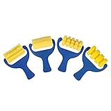 TOOGOO ( R )のセット4pcs SpongeペイントローラーブラシDIY子供のペイントブラシKidアートクラフトペイントツール