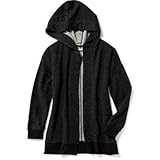 オールドネイビー OLD NAVY/ フレンチテリーオープンフロントフード ブラック アウターパーカー XL【並行輸入】