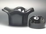 【Ｂ級品】花形フラワーベース　黒
