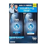 h&s for men シャンプー&コンディショナーセット 350mL+350g ポンプ ボリュームアップ エイチアンドエスフォーメン