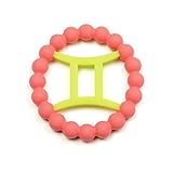 Chewbeads Baby Zodies Teether - Gemini (May 21 - Jun. 20) - Turquoise by Chewbeads