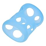 Perfk ガラス　　赤ちゃん　　哺乳瓶のカバー　　ボトル　　シリコーンスリーブ　　絶縁保護　　安全　　全2色 - 青