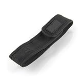 SODIAL(R)トーチ懐中電灯ナイロンブラックケースカバー