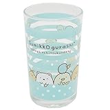 サンタン すみっコぐらし タンブラーグラス ボーダー SG-0119