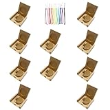 Maple Wood 円形ドライブ USBフラッシュドライブ メモリーサムスティック 木製ボックス付き (USB 2.0/2GB、10パック)