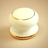 取っ手＆つまみ /GA0257ドロップ・ノブ（ホワイト）1個