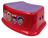Nickelodeon Dora the Explorer Step Stool - Red by Ginsey