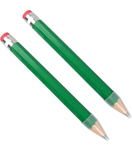 Amazon | ジャンボ鉛筆、消しゴム付き長さ14インチの巨大鉛筆、長い