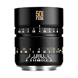 Brightin Star 50mm F0.95 第二世代 フルサイズ 大口径 標準レンズ MF 単焦点レンズ ライカ&シグマ&パナソニック Lマウントに対応 ライカ&シグマ&パナソニック カメラ SL/2/2-S/3/3-S, CL fp/fp L/BF, S1/1R/M2/R2/1H S5/5II/5IIX/5M2など Lマウント ミラーレスカメラ用 ブラック