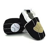 杜屋トヤ　新作　ベビー用品　新生児シューズ　野球プリントスニーカー　スリップ防止ファーストシューズ　歩行靴　赤ちゃん靴 (12, 黒)